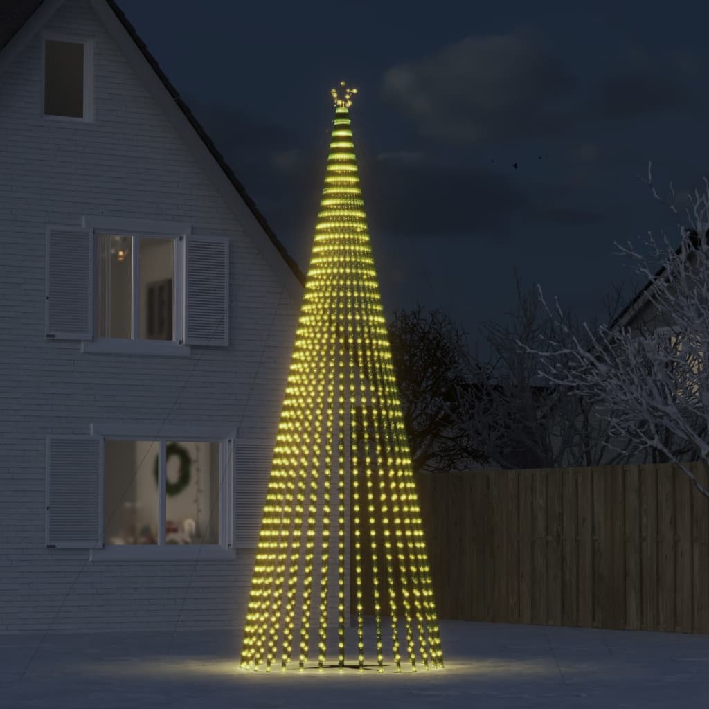 JUNG Vida LED Weihnachtsbaum 1544 LEDs Warmweiß 500 cm