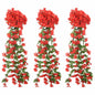 JUNG Vida Blumengirlanden Blumen 3 Stk. Rot 85 cm
