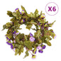 JUNG Vida Blumengirlanden Blumen 6 Stk. Helllila 215 cm