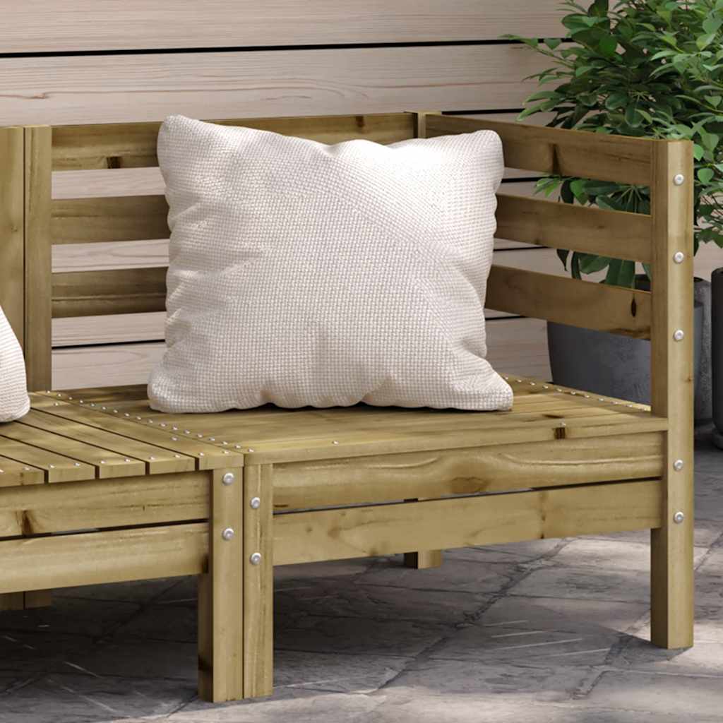 JUNG Vida Garten-Ecksofa Kiefernholz Imprägniert