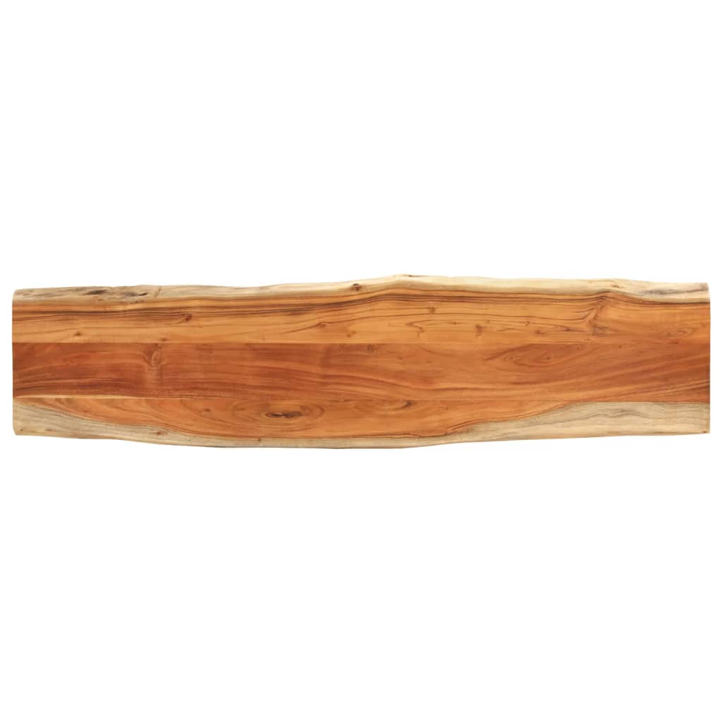 JUNG Vida Tischplatte 180x40x3,8cm Rechteckig Massivholz Akazie Baumkante