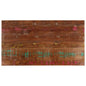 JUNG Vida Tischplatte 100x50x2,5 cm Rechteckig Altholz Massiv