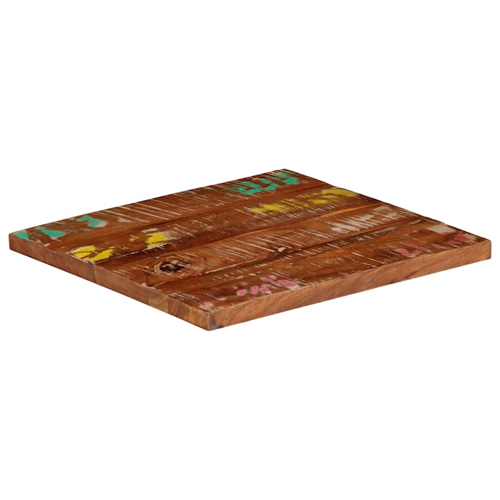 JUNG Vida Tischplatte 50x50x3,8 cm Quadratisch Altholz Massiv