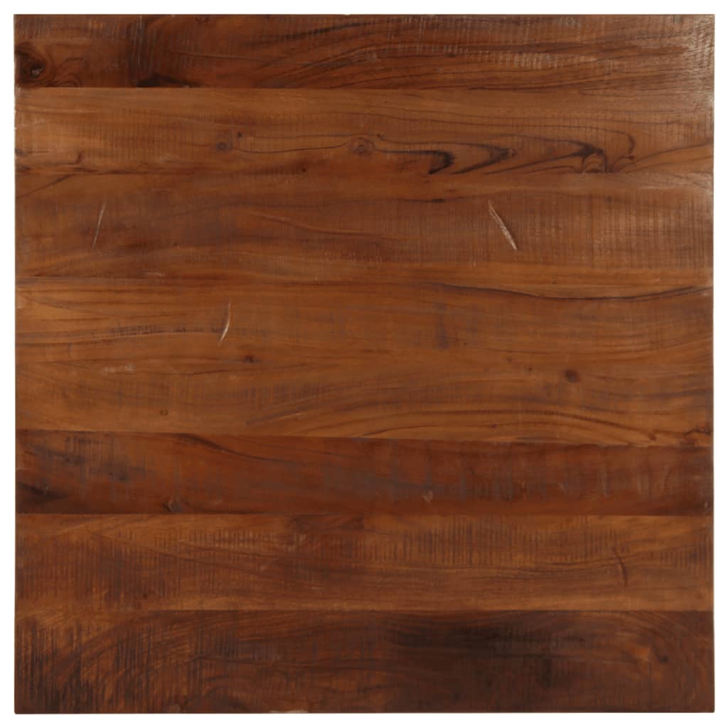 JUNG Vida Tischplatte 90x90x2,5 cm Quadratisch Altholz Massiv