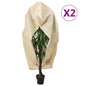 JUNG Vida Wintervlies mit Reißverschluss 2 Stk. 70 g/m² 3,93x3,5 m