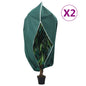 JUNG Vida Wintervlies mit Reißverschluss 2 Stk. 70 g/m² 3,93x3 m