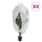 JUNG Vida Wintervlies mit Reißverschluss 4 Stk. 70 g/m² 3,93x3,5 m