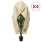 JUNG Vida Wintervlies mit Reißverschluss 4 Stk. 70 g/m² 2,36x2 m