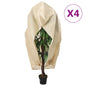 JUNG Vida Wintervlies mit Reißverschluss 4 Stk. 70 g/m² 3,93x3,5 m