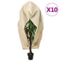 JUNG Vida Wintervlies mit Reißverschluss 10 Stk. 70 g/m² 3,93x3,5 m