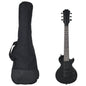 JUNG Vida E-Gitarre für Kinder mit Tasche Schwarz 3/4 30"