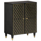 JUNG Vida Beistellschrank 60x33x75 cm Massivholz Mango