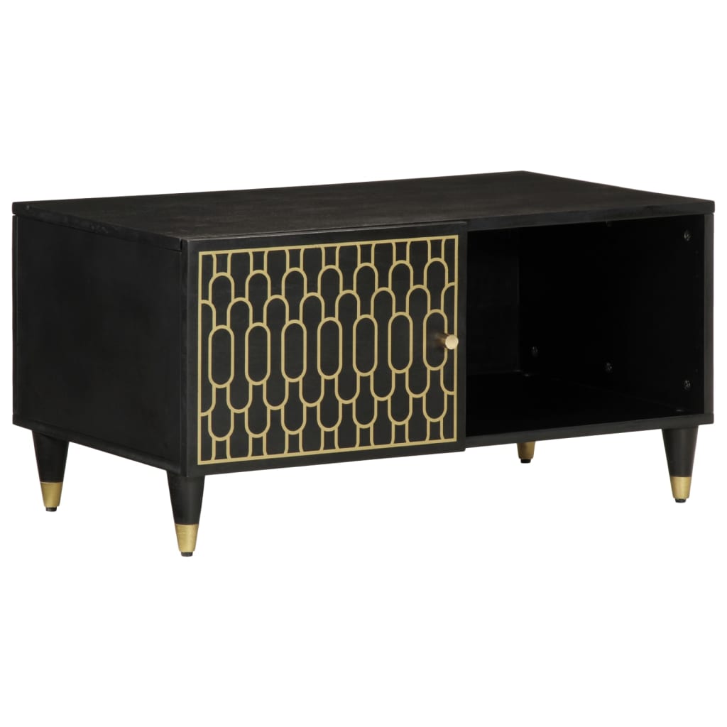 JUNG Vida Couchtisch 80x50x40 cm Massivholz Mango