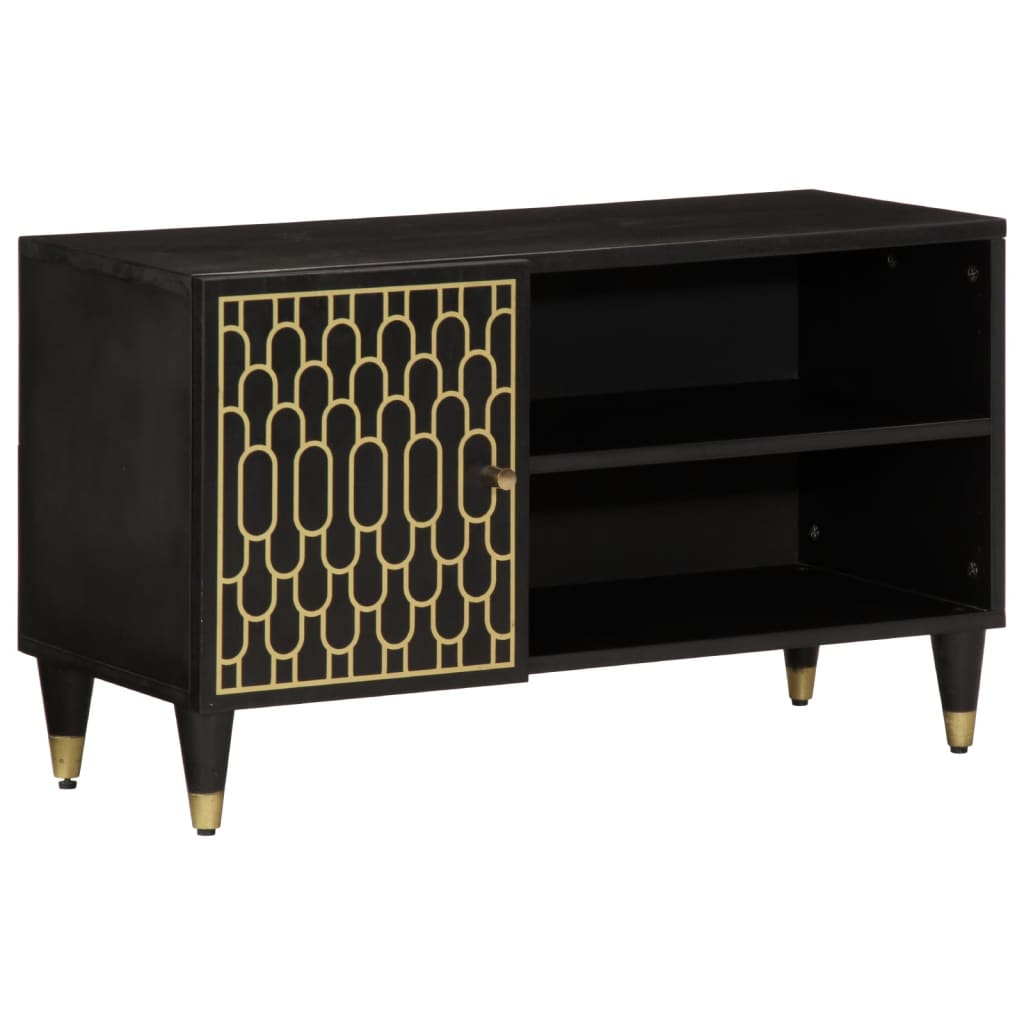 JUNG Vida TV-Schrank 80x31,5x46 cm Massivholz Mango