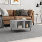 JUNG Vida Couchtisch Betongrau 60x50x36,5 cm Holzwerkstoff