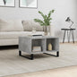 JUNG Vida Couchtisch Betongrau 60x50x36,5 cm Holzwerkstoff