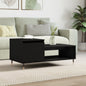 JUNG Vida Couchtisch Schwarz 100x50x45 cm Holzwerkstoff
