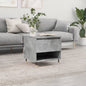 JUNG Vida Couchtisch Betongrau 50x46x50 cm Holzwerkstoff