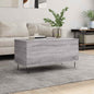 JUNG Vida Couchtisch Grau Sonoma 90x44,5x45 cm Holzwerkstoff