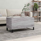 JUNG Vida Couchtisch Grau Sonoma 90x44,5x45 cm Holzwerkstoff
