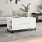 JUNG Vida Couchtisch Weiß 102x44,5x50 cm Holzwerkstoff
