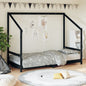 JUNG Vida Kinderbett Schwarz 90x190 cm Massivholz Kiefer