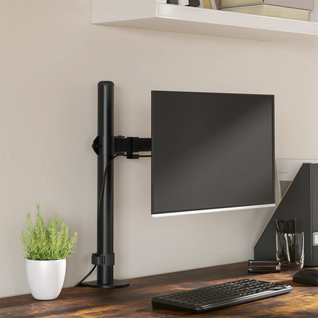 JUNG Vida Monitorhalterung Schwarz Stahl VESA 75/100 mm