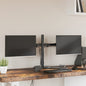 JUNG Vida Tischhalterung für 2 Monitore Schwarz Stahl VESA 75/100 mm