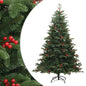 JUNG Vida Künstlicher Weihnachtsbaum Klappbar mit Zapfen & Beeren 180 cm