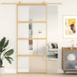 JUNG Vida Schiebetür Golden 90x205 cm ESG-Klarglas und Aluminium