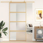 JUNG Vida Schiebetür Golden 90x205 cm Matt ESG-Glas und Aluminium