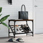 JUNG Vida Schuhregal Braun Eichen-Optik 60x30x45 cm Holzwerkstoff