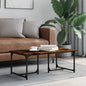 JUNG Vida Couchtisch Räuchereiche 90x50x35 cm Holzwerkstoff