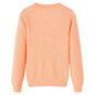 JUNG Vida Kinderpullover Gestrickt Hellorange 140