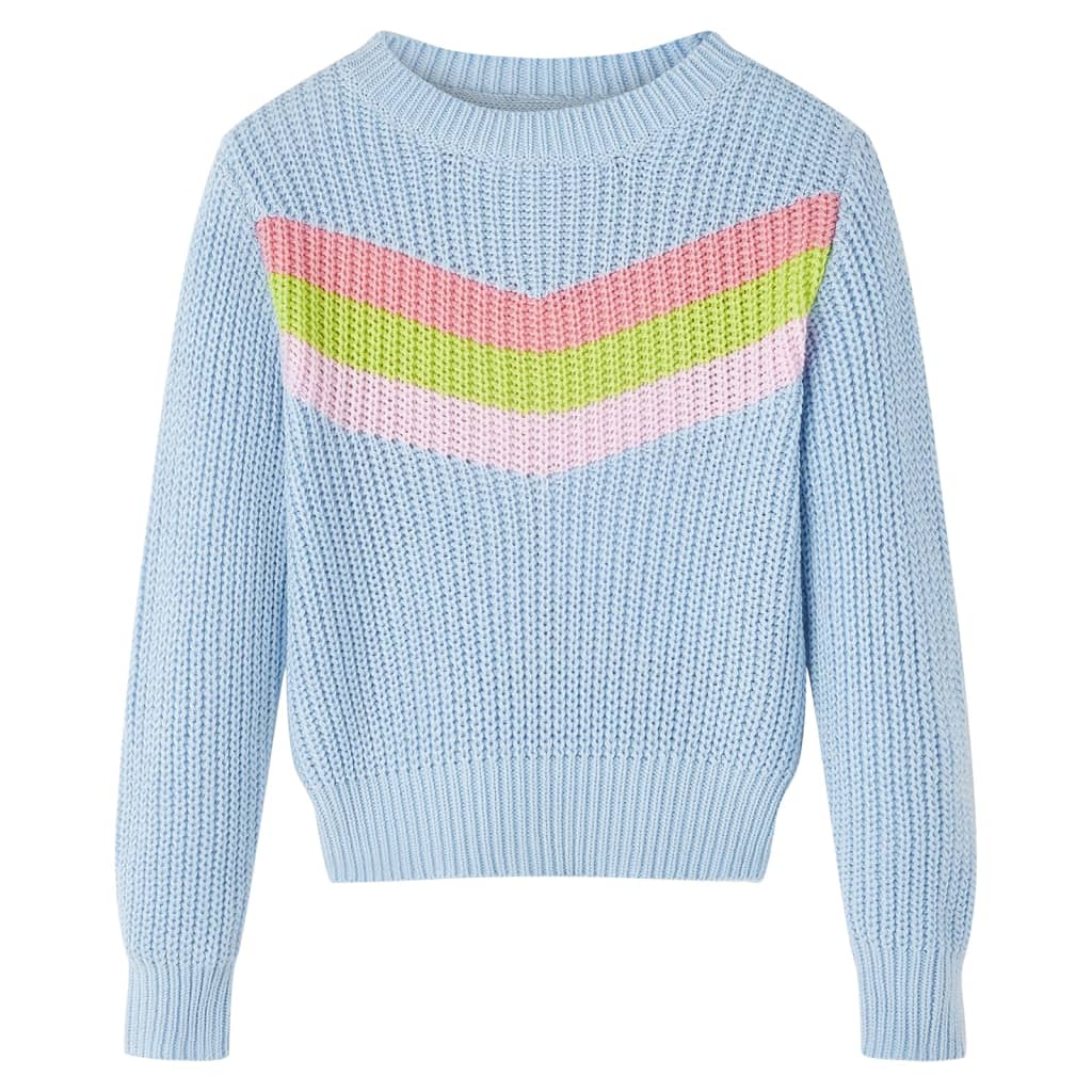 JUNG Vida Kinderpullover Gestrickt Blau 104