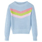 JUNG Vida Kinderpullover Gestrickt Blau 104