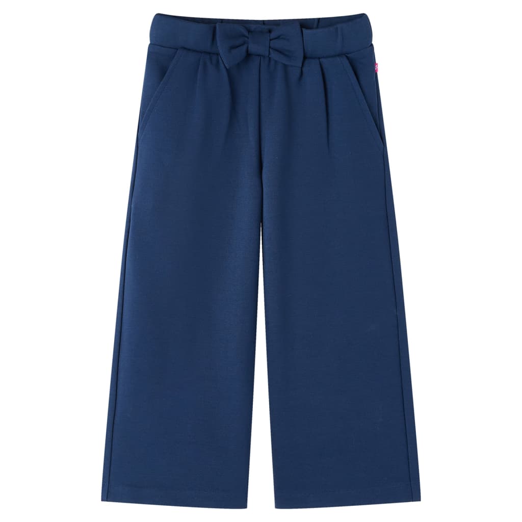 JUNG Vida Kinderhose mit Weiten Beinen Marineblau 92