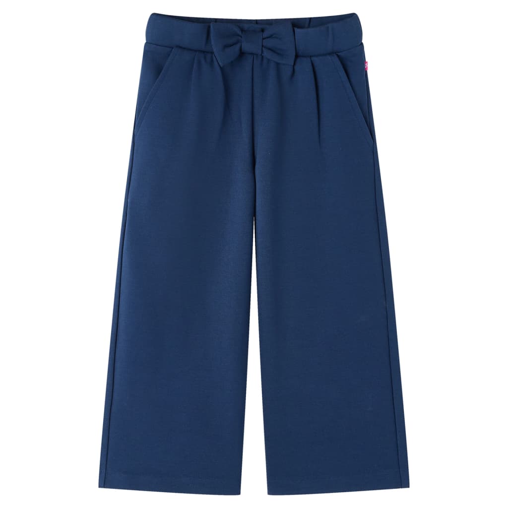 JUNG Vida Kinderhosen mit Weiten Beinen Marineblau 116