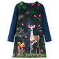 JUNG Vida Kinderkleid mit Langen Ärmeln Marineblau 116