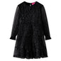 JUNG Vida Kinderkleid mit Langen Ärmeln Schwarz 92