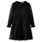 JUNG Vida Kinderkleid mit Langen Ärmeln Schwarz 104