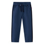 JUNG Vida Kinderhose mit Schwarzen Zierleisten Marineblau 128