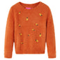 JUNG Vida Kinderpullover Gestrickt Dunkelorange 92