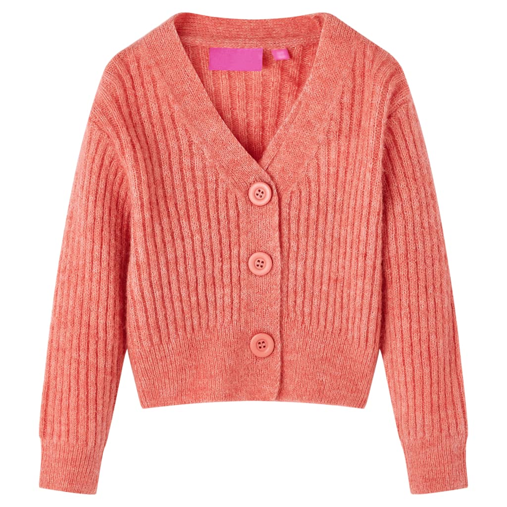 JUNG Vida Kinder-Strickjacke Mittelrosa 116