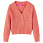 JUNG Vida Kinder-Strickjacke Mittelrosa 128