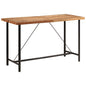 JUNG Vida Bartisch 180x70x107 cm Massivholz Akazie und Eisen