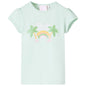 JUNG Vida Kinder-T-Shirt Helles Minzgrün 128