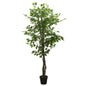 JUNG Vida Ficusbaum Künstlich 1008 Blätter 180 cm Grün