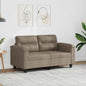 JUNG Vida 2-Sitzer-Sofa Taupe 120 cm Mikrofasergewebe