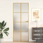 JUNG Vida Innentür Schlank Golden 83x201,5 cm Hartglas und Aluminium